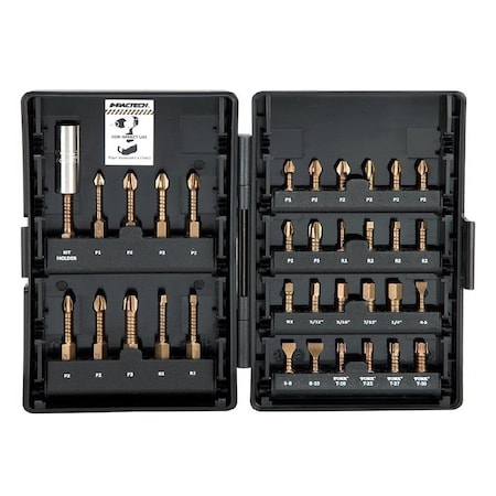 Vega Impactech Driver Bit Set P34-1DB